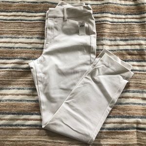 White dress pants